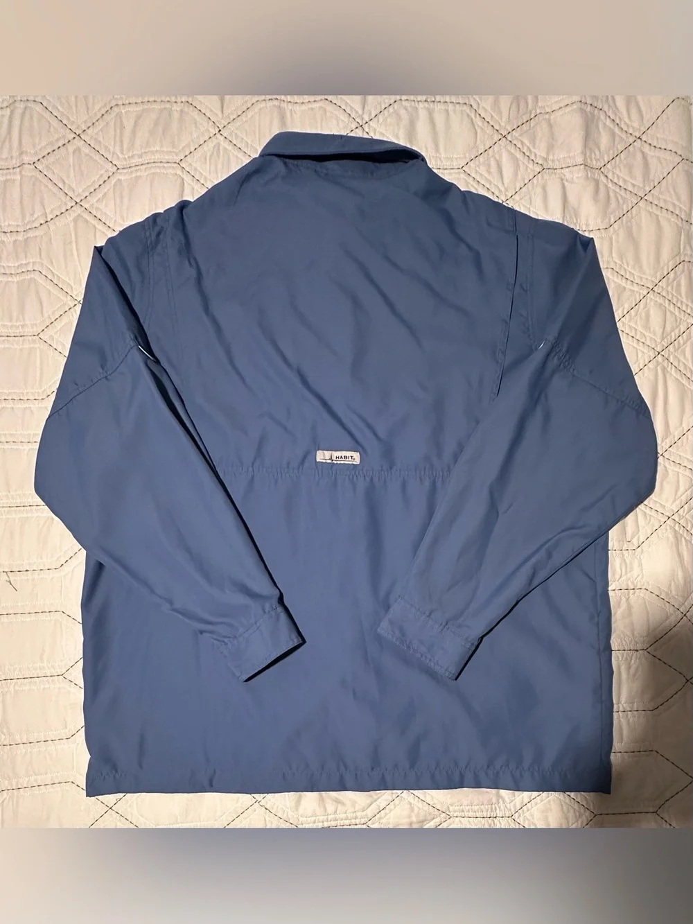 HABIT Men's Long Sleeve Fishing Shirt With Vents, Bundle of 3 - Picture 10 of 11